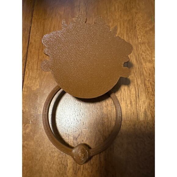 Labrinth Style Door Knockers David Bowie 80s Movie Film Memorabilia Bronze - Picture 3 of 4